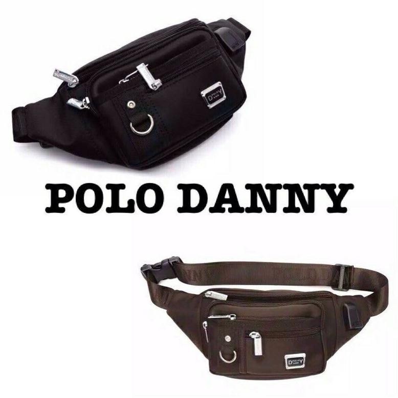TAS SELEMPANG POLO DANNY.TAS PINGGANG POLO DANNY ORIGINAL