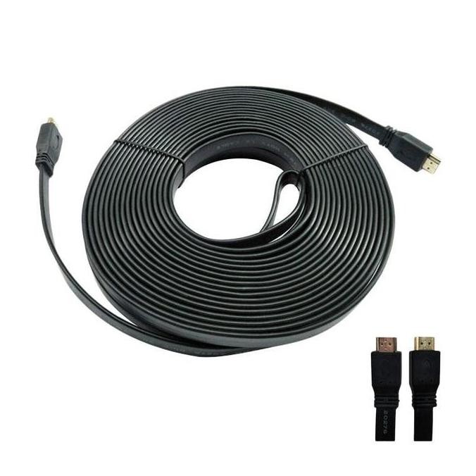 DI152 >> Kabel HDMI Flat 10 Meter/Cable HDMI TO HDMI 5 METER