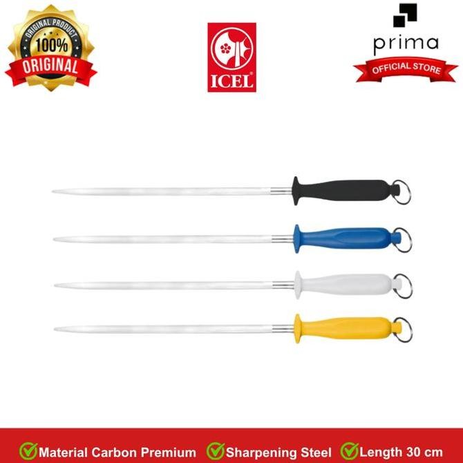 TERLARIS - Sharpening Steel 30 cm | Pengasah Pisau - ICEL