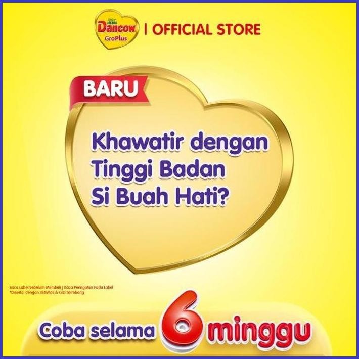 

NEW NESTLE DANCOW GROPLUS 400G X 2 FREE TUMBLER TERLARIS