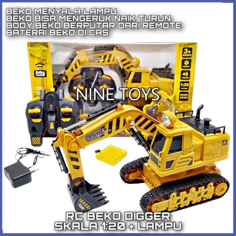 REMOTE CONTROL BEKO KONTRUKSI EXCAVATOR RC BEKO CONTRUCTION BEKO CRANE KAIL REMOTE