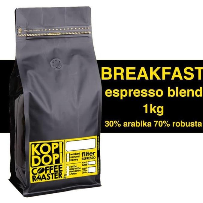 

Kopi Espresso Blend BREAKFAST 30:70 1 kg 1kg
