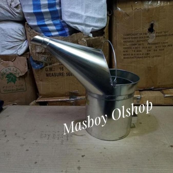 CORONG MINYAK 10 LITER LITERAN MINYAK TAKARAN MINYAK / CORONG OLI ORIGINAL DAN TERPERCAYA