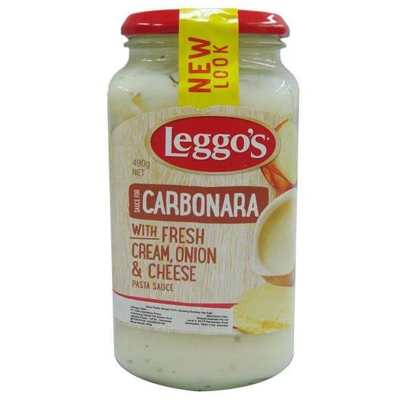 

Leggos Carbonara Pasta Sauce Halal 490 Gr