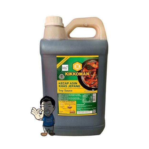 

Kikkoman Soy Sauce- Kecap Jepang Jerigen 5L