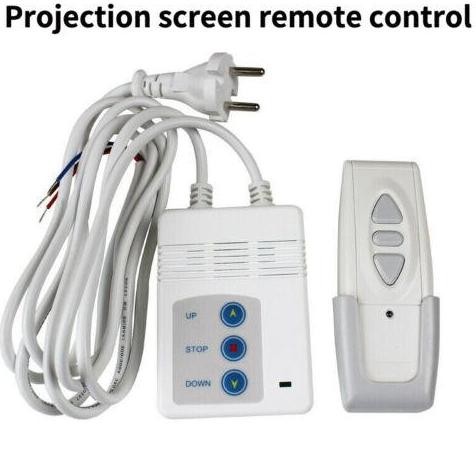 TERMURAH - Receiver + Remote Screen Projector Motorize