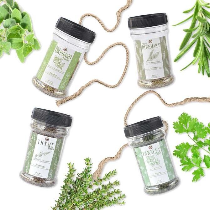 

Essential Herb Pack / Paket ( Oregano , Thyme , Parsley , Rosemary )