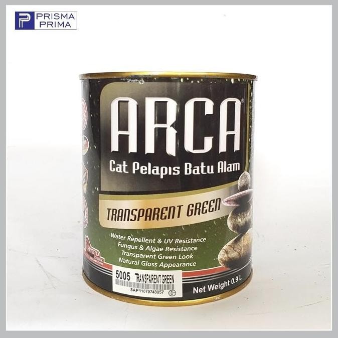 Cat Pelapis Batu Alam Arca Green Hijau Stone Coating