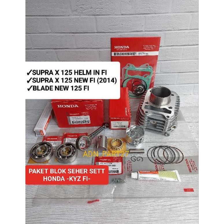 Paket blok seher (KYZ FI) Supra x 125 helm in fi/Supra x 125 new fi 2014-2024/Blade new 125 fi