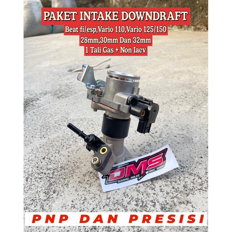 INTAKE DOWNDRAFT manifold intake downdraft intak downdraft SET vario beat scoopy