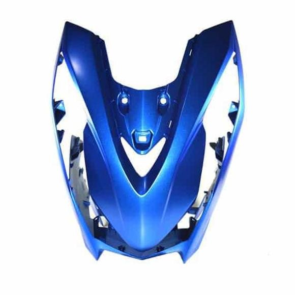 64301-K1A-N00MNB Cover front tameng panel lampu depan beat LED beat street 2020-2024 BIRU GLITER GOL