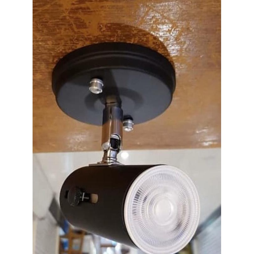 Lampu sorot Led 5watt E27 plafon / lampu spot rell tracklight with led
