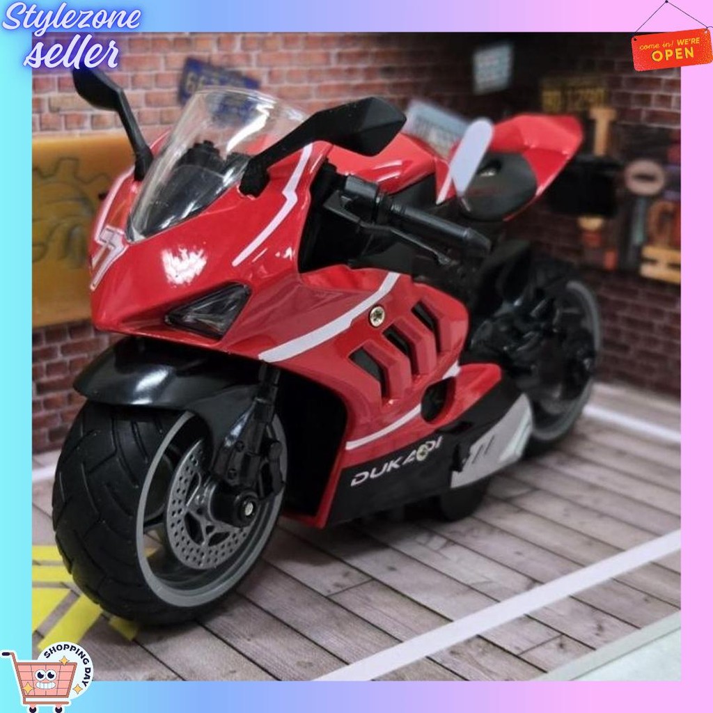 Teratas DIECAST MOTOR  BALAP GP KAWASAKI / DIECAST MOTOR BALAP SPORT DUCATI / DIECAST MOTOR GP YAMAH