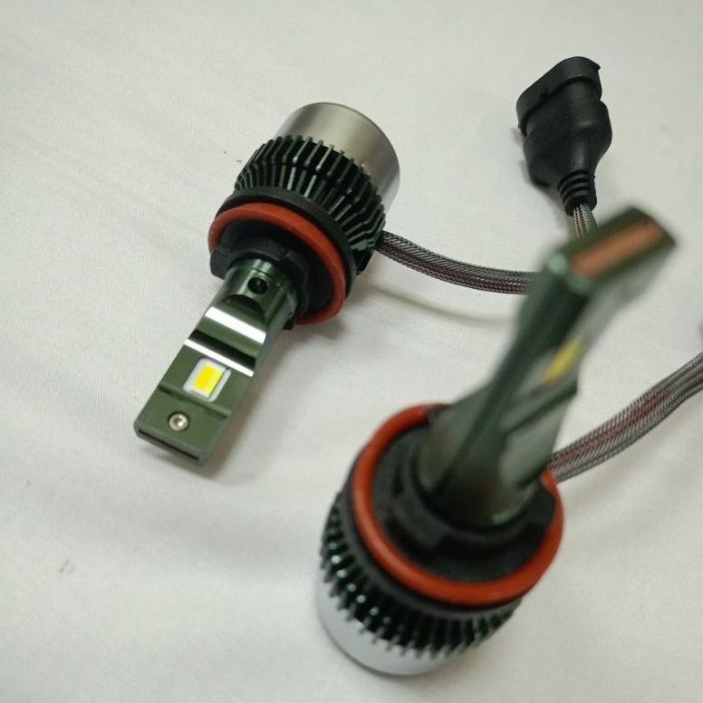 LAMPU LED FOG LAMP MACRON MC6 H11 / LAMPU KABUT FOGLAMP H11 MC6 3WARNA