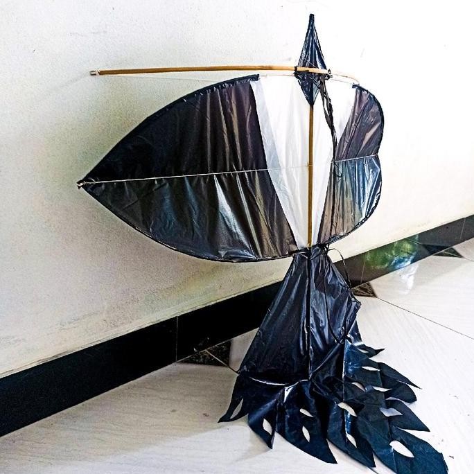 (Good) Layangan Gapangan Manukan 80Cm Bonus Sendaren Dijamin Terbang