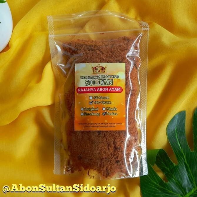 

(Good) Abon Ayam Kampung Sultan 100 gr pouch