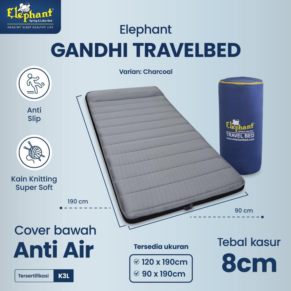 Kasur Lantai Gandhi Elephant /Travel Bed / Kasur Lipat