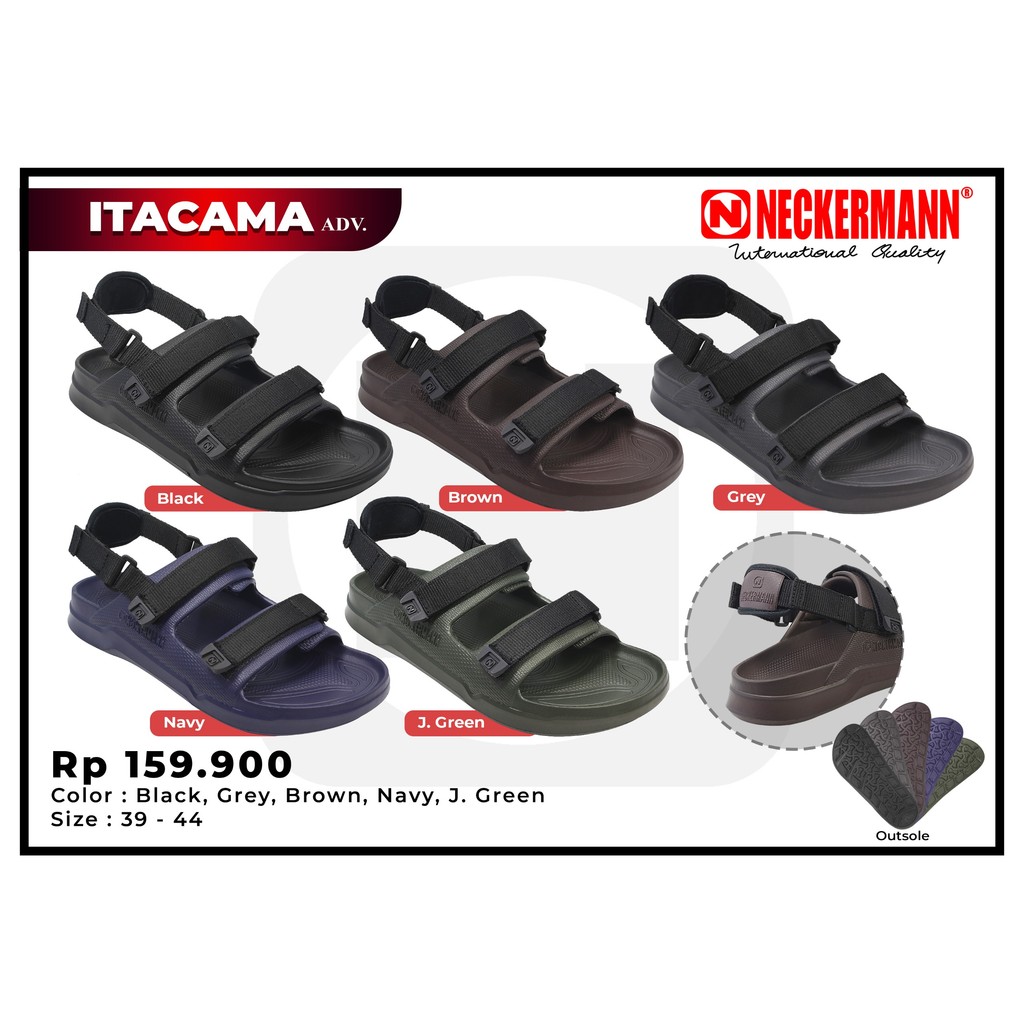 Sandal Gunung Neckermann Itacama Adventure #tahanair #sandalgunung