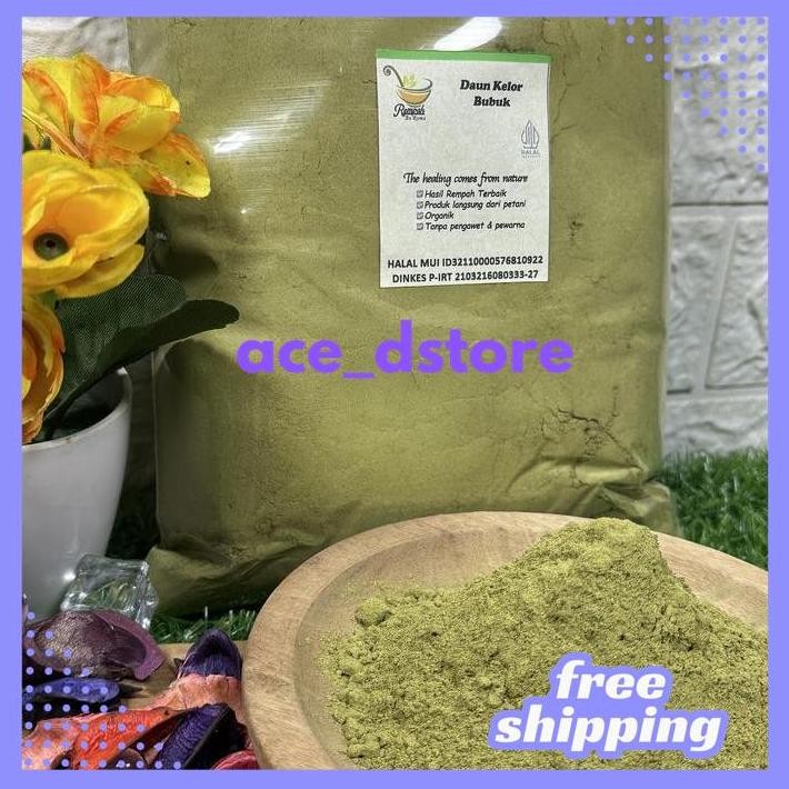 

DAUN KELOR BUBUK BERAT BERSIH PRODUK 100 GRAM BY ACE D'STORE