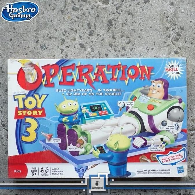 Sale Operation Toy Story 3 Buzz Lightyear Board Game Hasbro Gaming