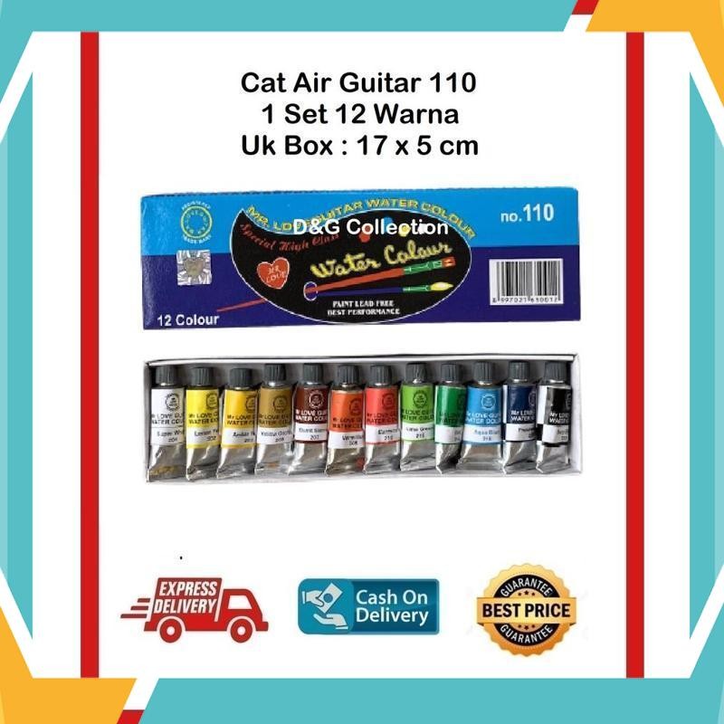 

Termurah CAT AIR LOVE GUITAR 110 / MR LOVE GUITAR NO 110 WATER COLOR / CAT AIR LUKIS ILN-97