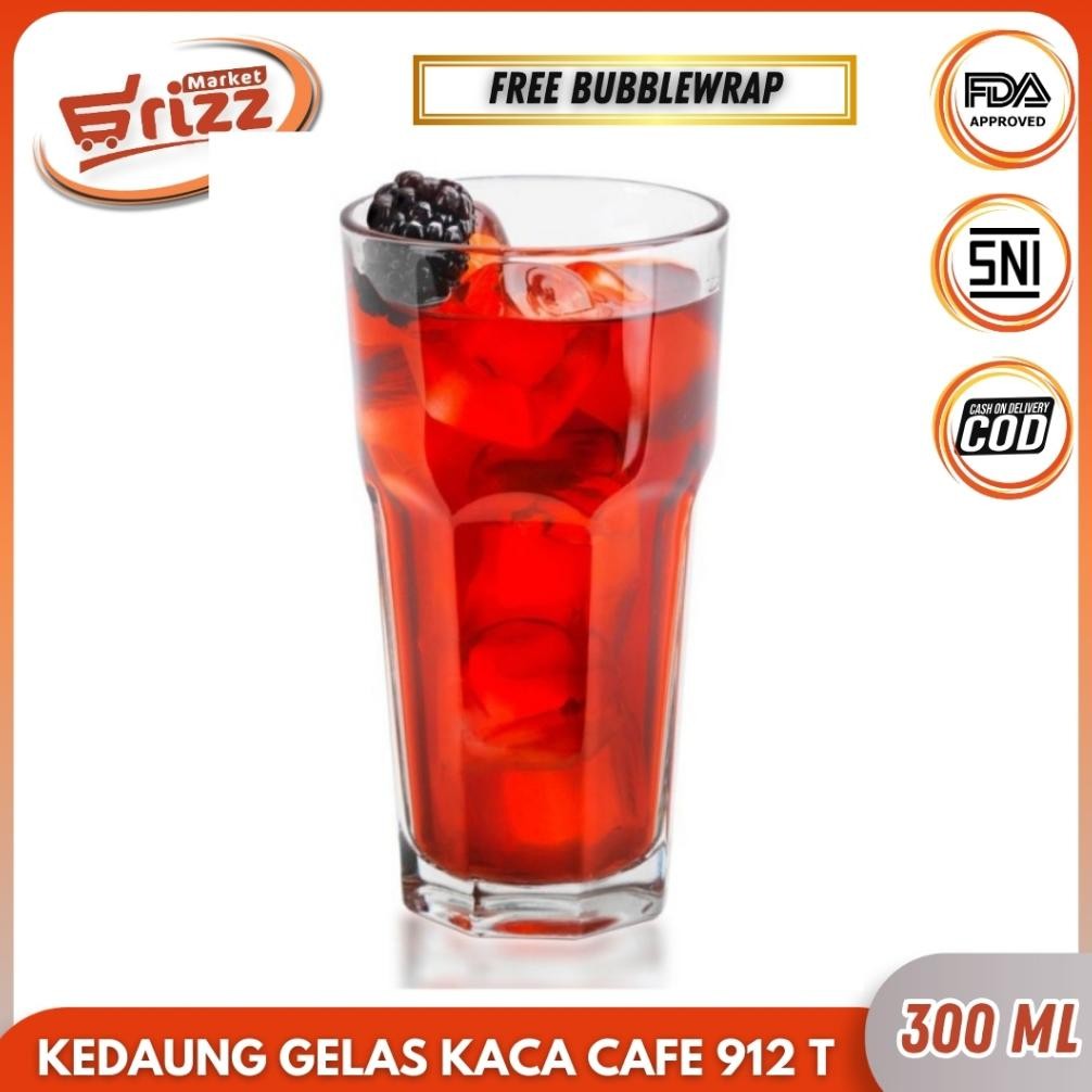 Gelas Kaca 912T Kig Gelas Tumbler Gelas Kopi Gelas Kopi Latte Kaca Kedaung 912T 1 Pcs Tinggi Ala Caf