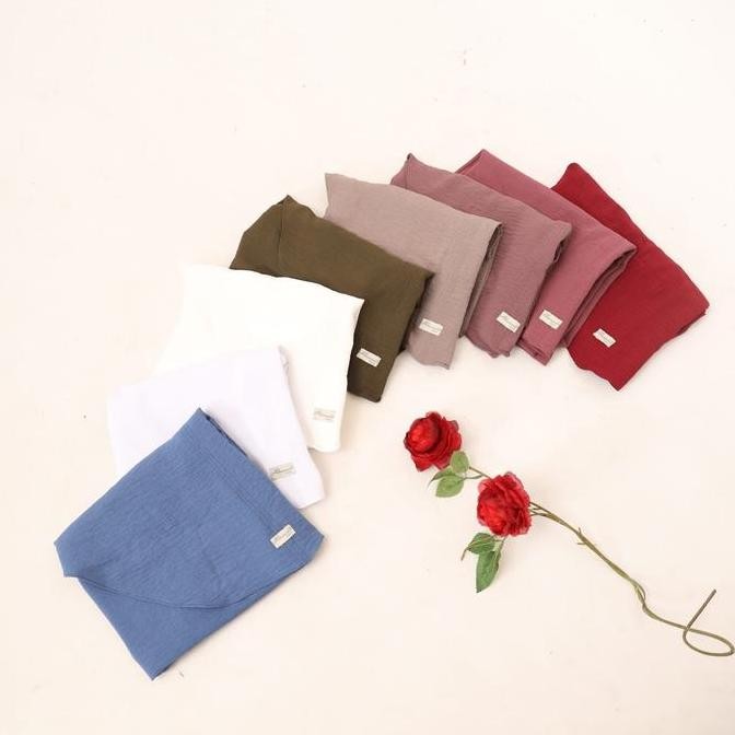 (Good) Bergo Maryam Jumbo XXXL Crinkle Premium/Bergo Maryam Tali Jumbo