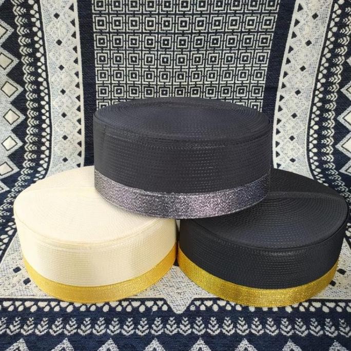 (Good) Songkok Recca Peci Reca BUGIS HITAM BONE peci anak Peci Hitam Songket Songkok peci putih Peci
