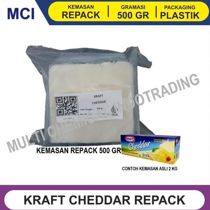 

(Good) KEJU KRAFT CHEDDAR - REPACK 500 GR