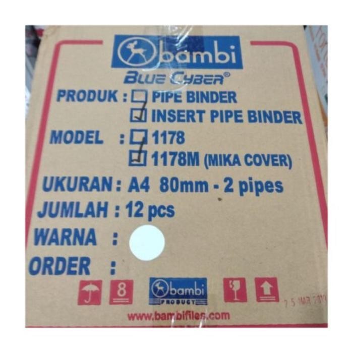 

ODNER BAMBI A4 1178 80CM PER DUS(12BH)