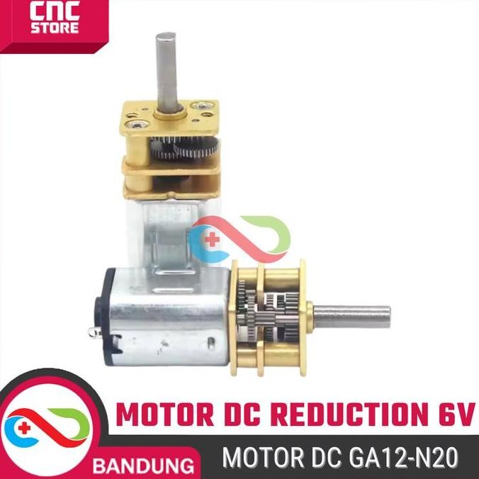 Motor Dc Ga12-N20 Micro Dc Gear Motor Motor Gearbox Torsi Tinggi Untuk Diy & Robotik Baru