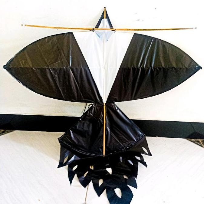 (Good) Layangan Gapangan Manukan 80Cm Bonus Sendaren Dijamin Terbang