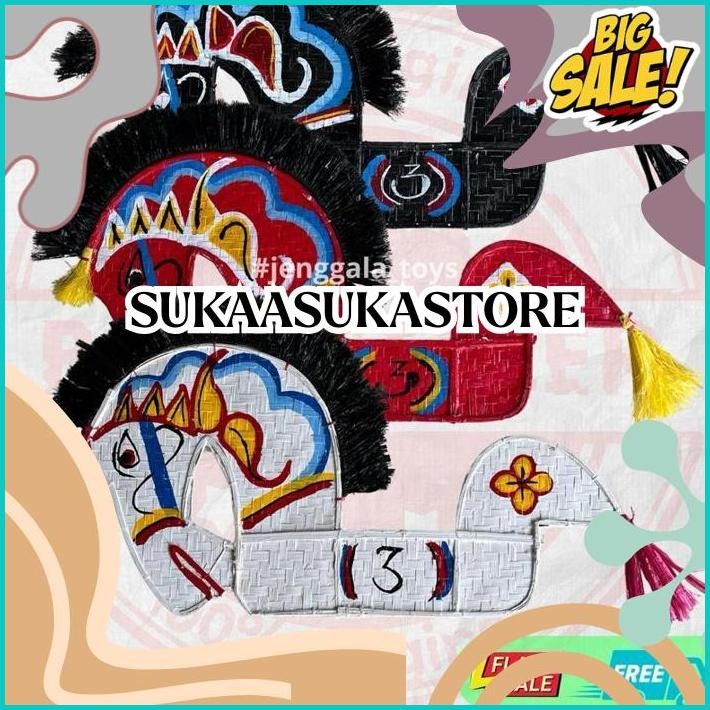 KUDA LUMPING / JARANAN / KUDA KEPANG BESAR / Kuda Lumping Anak / kuda bambu COD