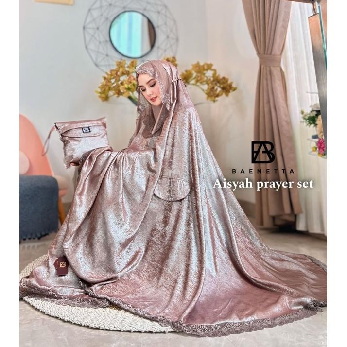 Mukenamewah Mukena Aisyah Prayer Set Mukena Mukena Mewah Mukena Lebaran