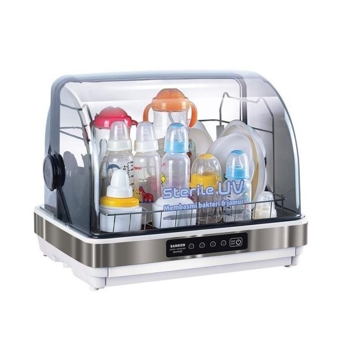 SANKEN Dish Dryer DD-63 UV Sterilizer 350W perngering kering 3060 menit steril 42L Liter UV 99,99% m