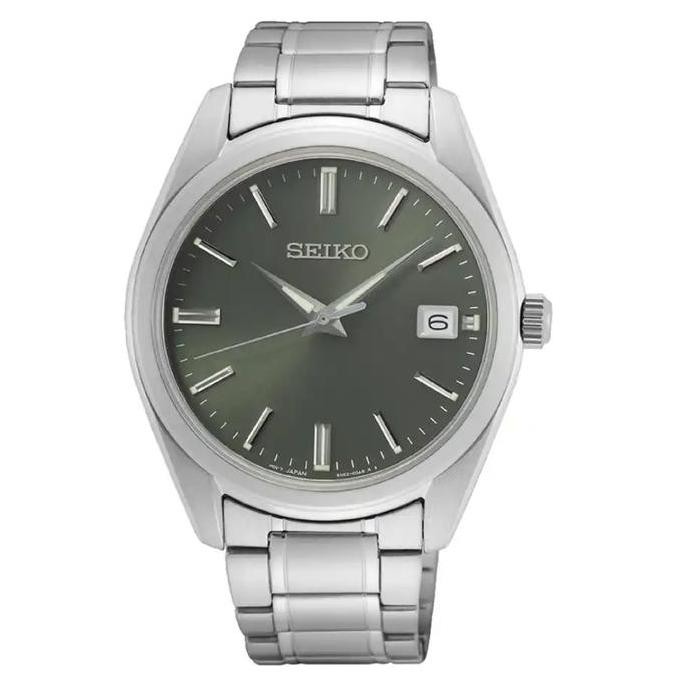Ready  Seiko Pria SUR527P1 Quartz Sapphire Olive Green Dial