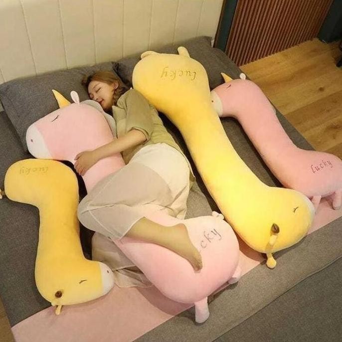 DE152 >> Guling Unicorn Lucu ukuran 120Cm Jumbo Halus Lembut Guling Unicorn