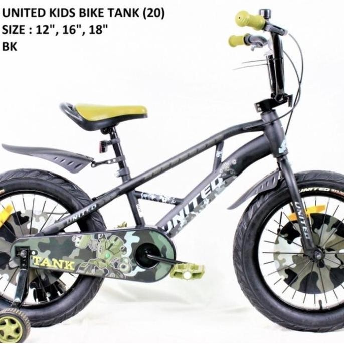 Sepeda Anak - Kids Bike United Tank murah