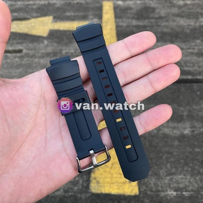 Ready  Strap Casio Gshock AW 591 / AW591 Hitam Aftermarket