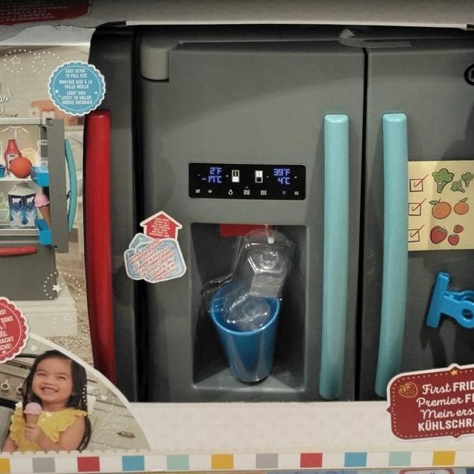 (Best) little tikkes kulkas besar 2pintu mainan anak original ya