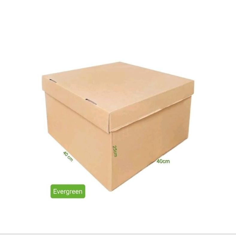 

Kardus 40X40X25 Cm (Top/Bot Asia) Box Kardus Packing Karton Serbaguna Ala Korea Kotak Hampers