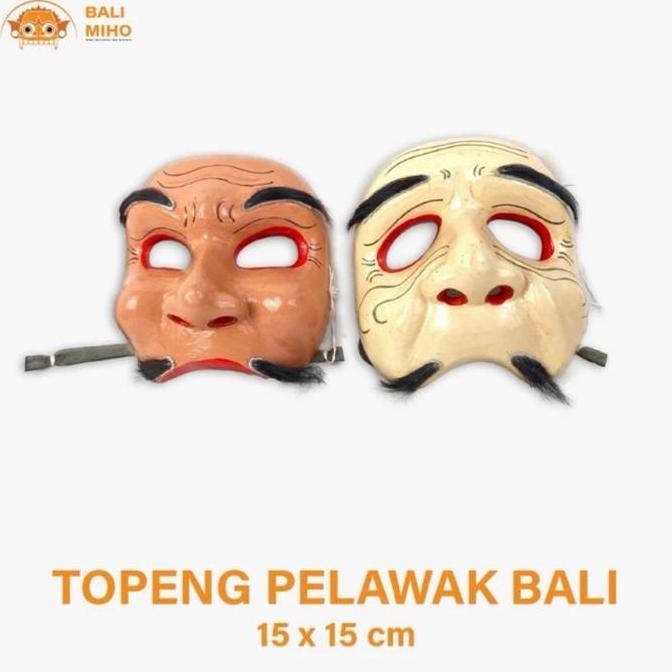 %$%$%$%$] Topeng Bondres Halus - Topeng Wijil Bali - Topeng Lucu Bali - Topeng Bondres -Topeng Unik 