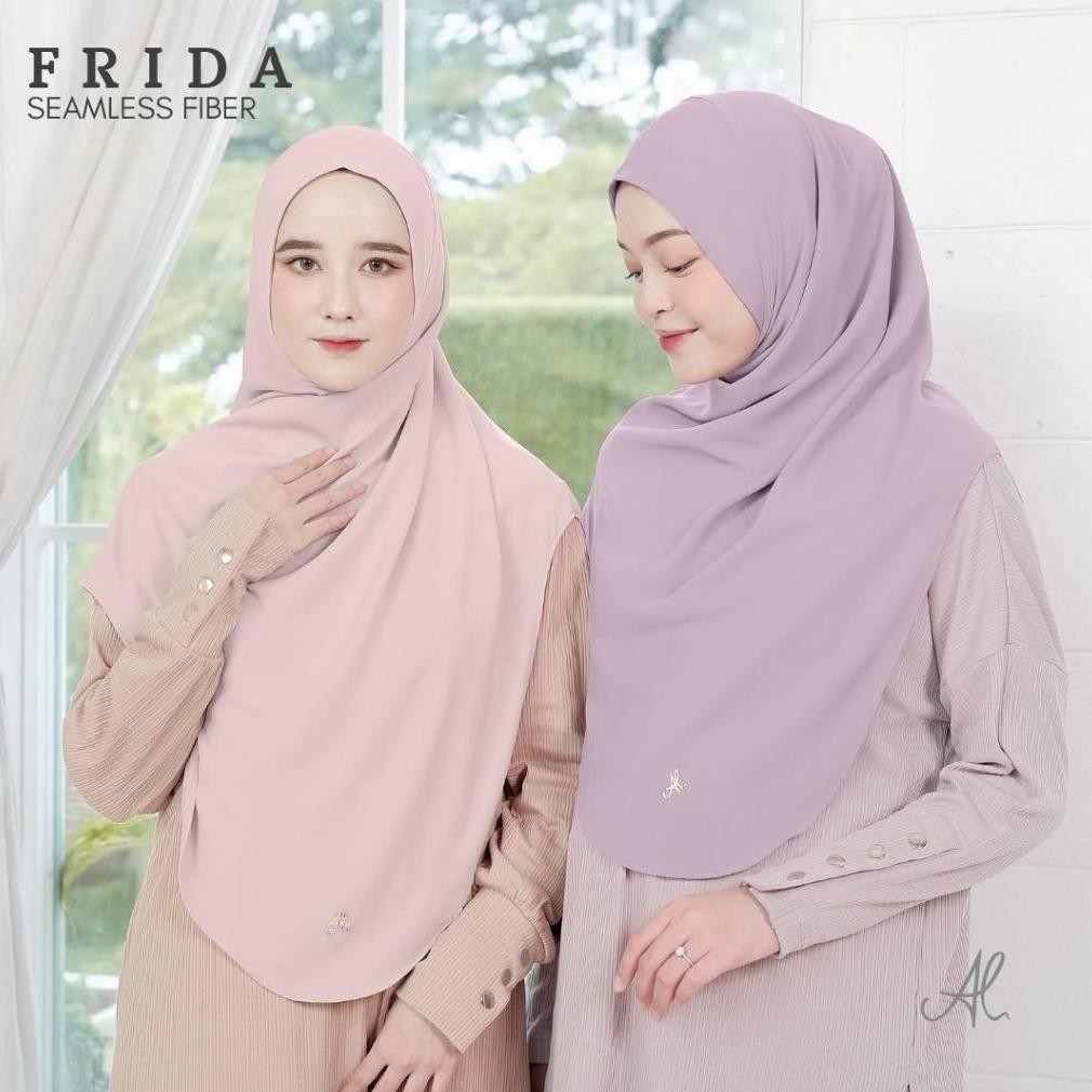 Albata Hijab - Frida Instan Seamless Fiber - Hijab Instan