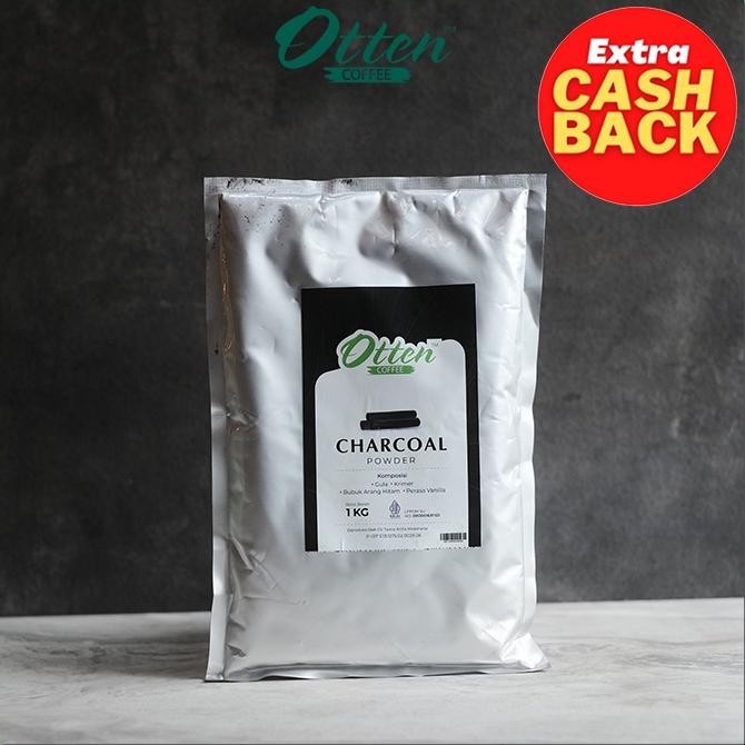 Otten Charcoal Powder 1 Kg Minuman Bubuk