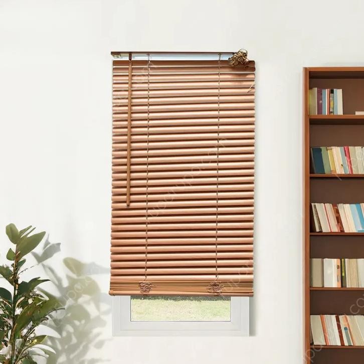 Tirai Minimalis Modern / Venetian Blind PVC/Tirai model kayu/Tirai gulung/Tirai lipat