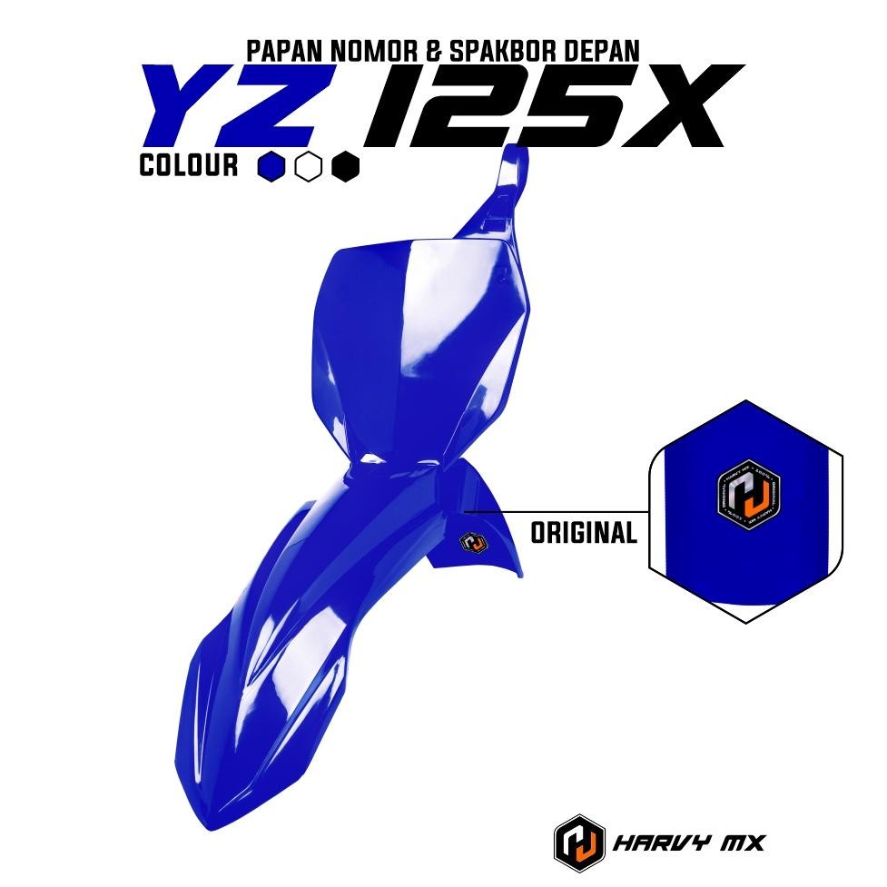 HARVYMX Spakbor Depan Papan Nomor YZ 125X