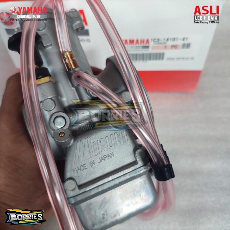 KARBURATOR KARBU TMX38 MIKUNI ORIGINAL YZ125 YZ125 ORIGINAL YAMAHA GENUINE PART 1C3 SCEP SKEP HATI