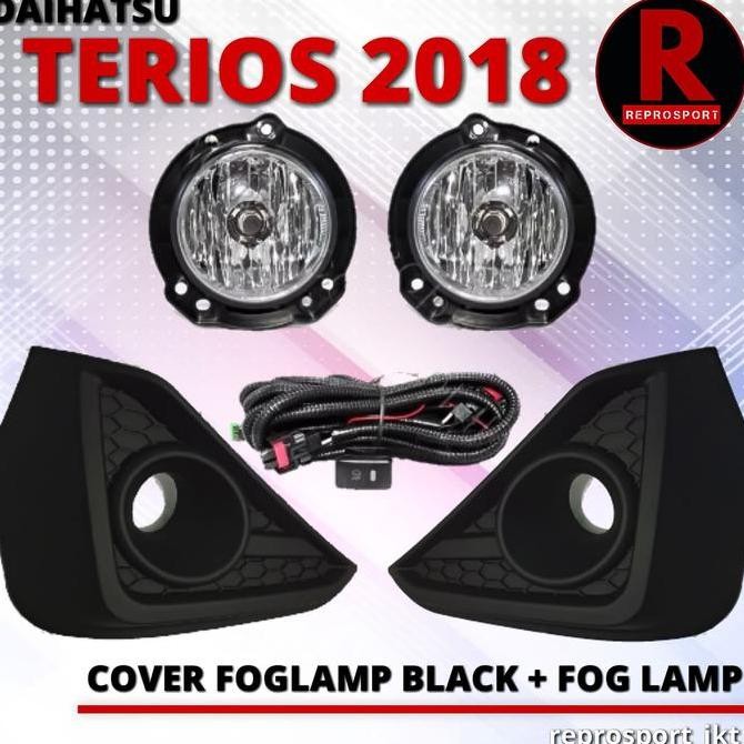 TERIOS 2018 PAKET COVER FOG LAMP BLACK & FOGLAMP + BOHLAMP LED