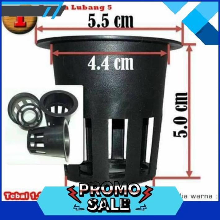 CUCI GUDANG Netpot 5cm - 100 pcs