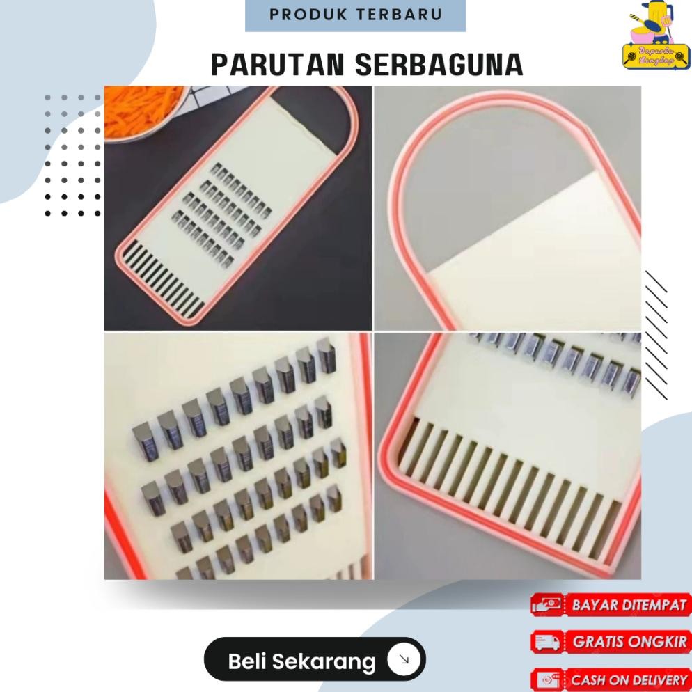 Bisa Cod Dapurku Lengkap   - Parutan Labu Parut Alat Pemotong Buah Sayur Kentang Wortel Dapurku Leng